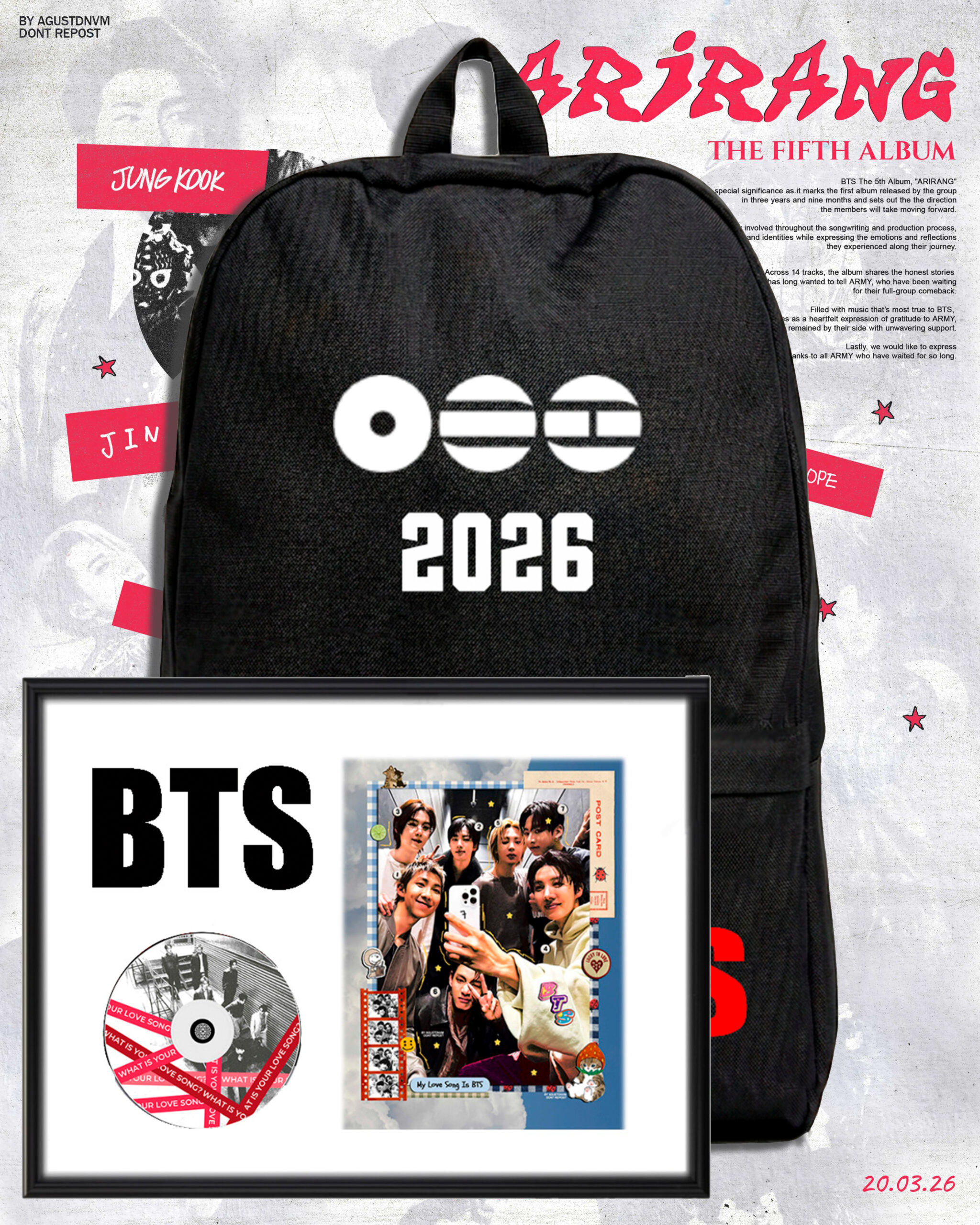 BTS ARIRANG THE FIFTH ALBUM